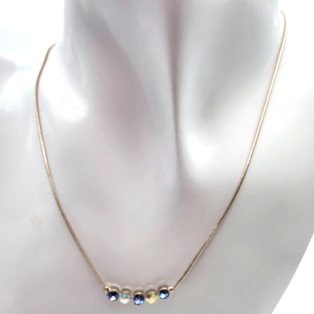 Lia Sophia mermaid scale drop necklace N2434‎